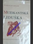 Muzikantská liduška - hálek vítězslav - náhled