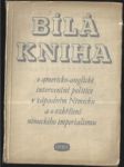 Bílá kniha o americko-anglické intervenční politice v západním německu a o vskříšení německého imperialismu - náhled