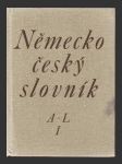 Německo - český slovník  2 svazky - náhled