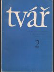 Tvář - 2 / 1968 - kulturní měsíčník - náhled