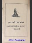 Pamětní síň jana sladkého-koziny v újezdě - náhled