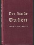 Der grosse Duden  Stilwőrterbuch (malý formát) - náhled