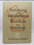 Anleitung zu wissenschaftlichem Denken - náhled