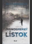 Jednosmerný lístok - náhled