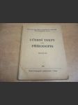 Učební texty pro přírodopis. Obrazová část. Státní kursy pro přípravu pracujících na vysoké školy. Školy důstojnického dorostu - náhled