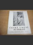 České umění 19. století ze sbírek Západočeské galerie v Plzni. Výstavní síň Masné krámy 12. 12 1991 - 19. 1. 1992. katalog výstavy - náhled