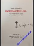 Mnohonásobný lesk - verhaeren émile - náhled