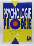 Psychologie prodeje: Učebnice pro střední odborná učiliště - náhled