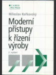 Moderní přístupy k řízení výroby - náhled