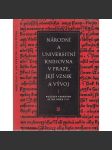 Národní a universitní knihovna v Praze, její vznik a vývoj I. (Klementinum) Dějiny knihovny do roku 1777 - náhled