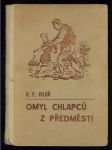 Omyl chlapců z předměstí - náhled