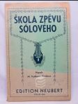 Škola zpěvu sólového - náhled