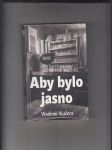 Aby bylo jasno - náhled