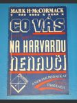 Co vás stále ještě na Harvardu nenaučí - náhled