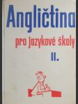 Angličtina pro jazykové školy II. - náhled