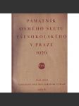 Památník osmého sletu všesokolského v praze 1926 - sešit 1-5 [praha strahov - všesokolský slet] - náhled