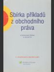 Sbírka příkladů z obchodního práva - náhled