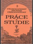 Východočeský sborník přírodovědný / 3 - Práce a studie - náhled