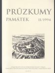 Průzkumy památek  II/ 1994 - náhled