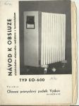 Elektrický olejový radiátor s termostatem - náhled