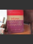 Dějiny španělské literatury - stručný nástin - náhled