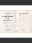 Grundriß der Wirtschaftspolitik, sv. 2. Agrarpolitik [zemědělství; hospodářská, ekonomická politika] - náhled