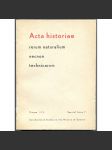 Acta historiae rerum naturalium necnon technicarum: Special Issue 7 [dějiny vědy, techniky; věda, technika; historie] - náhled