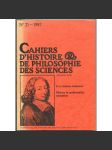 Cahiers d'histoire & de philosophie des sciences, 1987, č. 21 (History in Mathematics Education) [matematika; vzdělávání; výuka; dějiny matematiky] - náhled