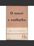 O nouzi v nadbytku - náhled