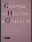 Generace za Hilarem a Ostrčilem - náhled