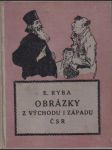 Obrázky z východu i západu ČSR - náhled