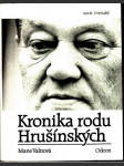 Kronika rodu hrušínských - náhled