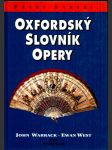 Oxfordský slovník opery - náhled