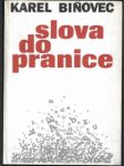 Slova do pranice - náhled