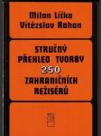 Stručný přehled tvorby 250 zahraničních režisérů - náhled