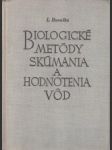 Biologické metódy skúmania a hodnotenia vôd - náhled