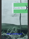 Jizerské hory - kordík jaroslav - náhled