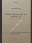 Vznik české národní rady v době pražského jara 1968 a její působení do podzimu 1969 - jičínský zdeněk - náhled