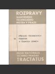 Přehled technických památek v českých zemích (Rozpravy Národního technického muzea v Praze) - náhled