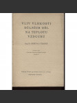 Vliv vlhkosti důlních děl na teplotu vzduchu (hornictví) - náhled