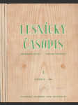 Lesnícky časopis 1-4; ročník 1956 - náhled