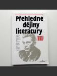 Přehledné dějiny literatury III.  - náhled