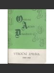 Okresní archiv Domažlice. VIII. výroční zpráva 1984-1985 - náhled