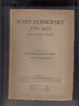 Josef Dobrovský 1753 - 1829. Sborník statí - náhled