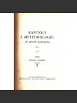 Kapitoly z meteorologie (tři díly): 1 - O prvcích povětrnosti; 2 - Tlak vzduchu a větry; 3 O vlivu povětrnosti na zdraví lidské [počasí] - náhled