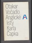 Anglické listy Karla Čapka - náhled