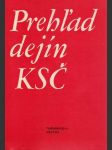 Prehľad dejín KSČ - náhled