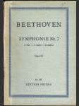 Beethoven - symphonie nr. 7 a dur, op. 92 - náhled