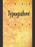 Typografové 1468-1939 - náhled