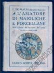 L´amatore di Maiolische e Porcellane (TERZA EDIZIONE) - náhled